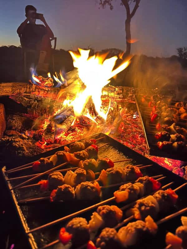 Heating Up Sundowner Snacks